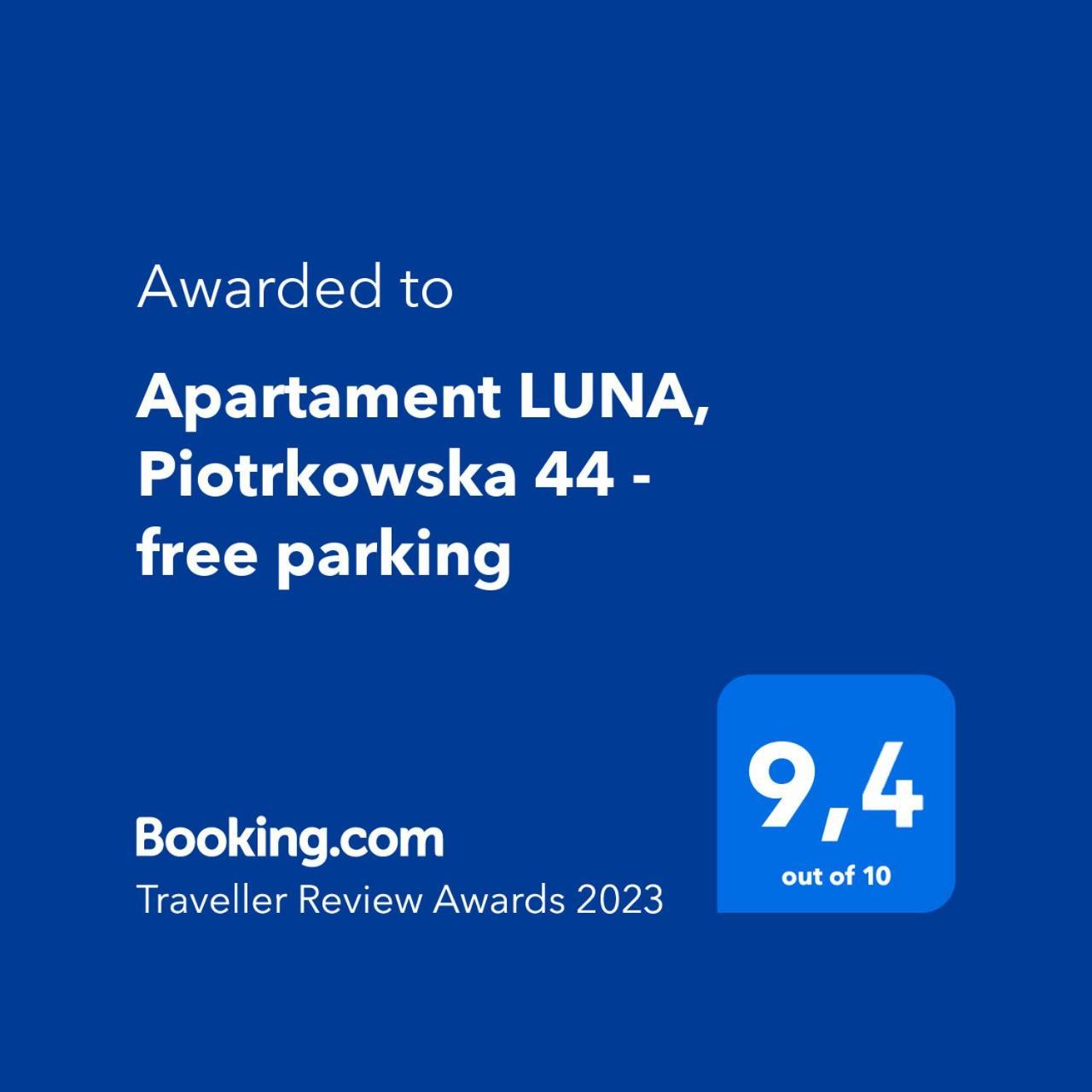 Apartament Luna, Piotrkowska 44 - Free Parking Łódź Exterior foto